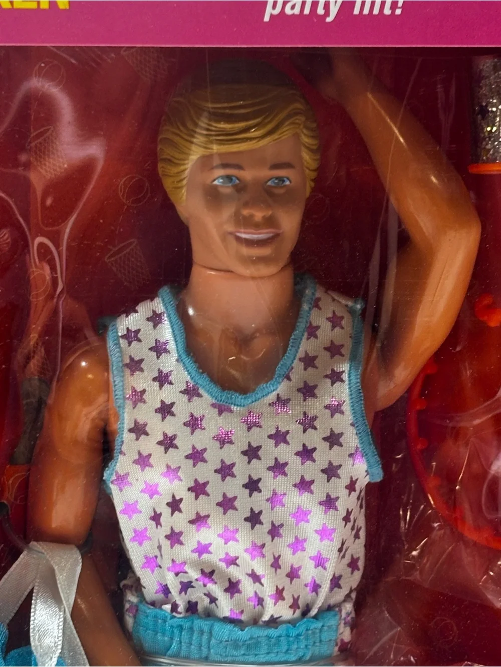 Barbie's Ken and the All-Stars Doll Basketball Gear Mattel 1989